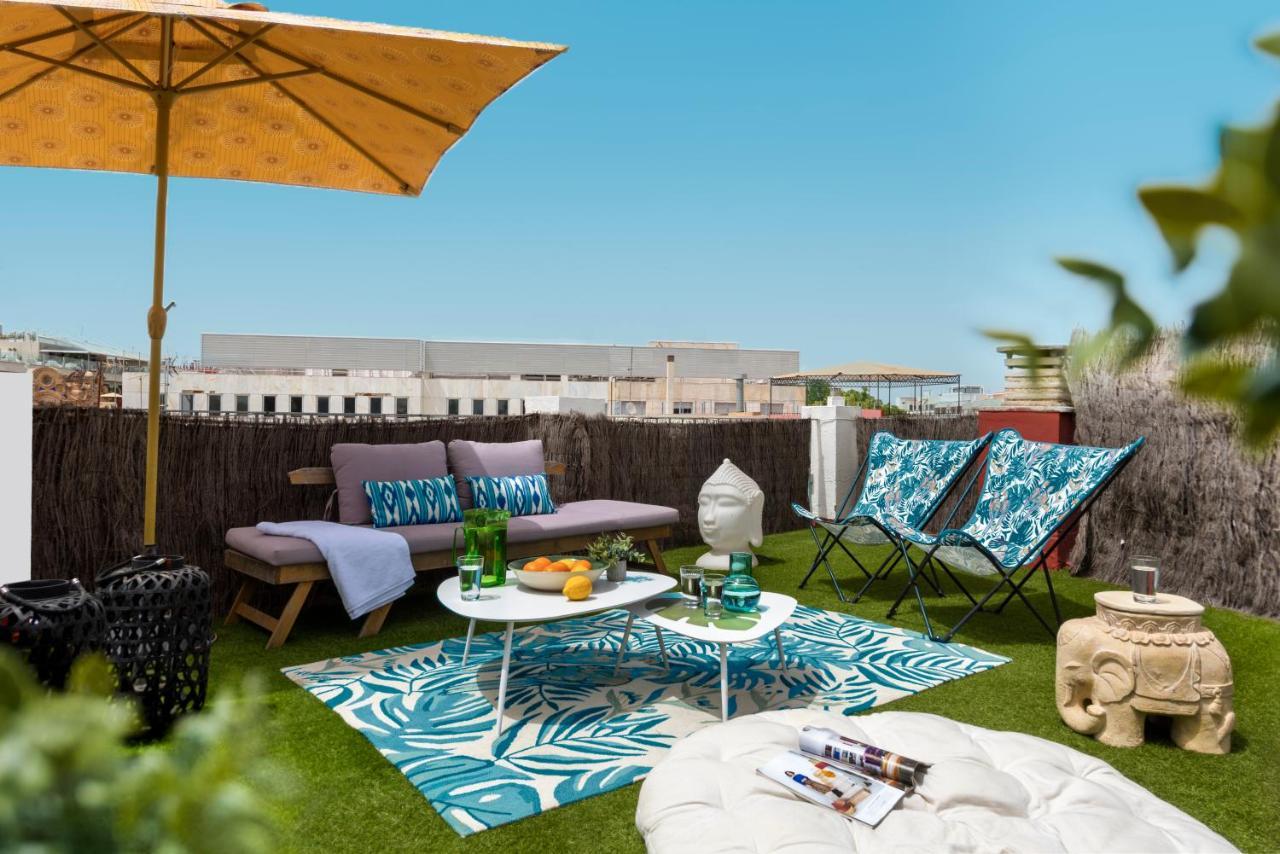 Monkeys Apartments Luxury Penthouse Cathedral & Terrace Sevilla Eksteriør billede